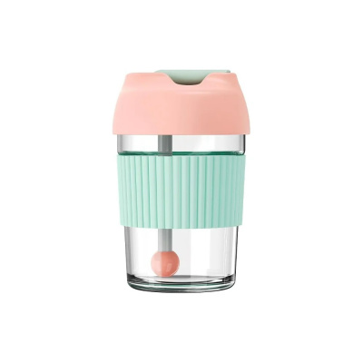 Термокружка Xiaomi Kiss Kiss Fish Rainbow G-U36W 365ml Pink Mint